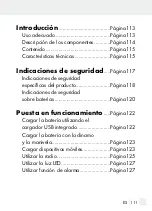 Предварительный просмотр 111 страницы Silvercrest SCR 1 A1 Operation And Safety Notes