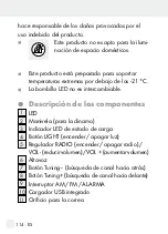 Предварительный просмотр 114 страницы Silvercrest SCR 1 A1 Operation And Safety Notes