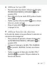 Предварительный просмотр 127 страницы Silvercrest SCR 1 A1 Operation And Safety Notes