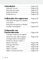 Предварительный просмотр 134 страницы Silvercrest SCR 1 A1 Operation And Safety Notes