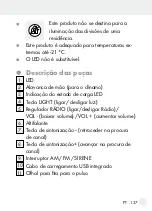 Предварительный просмотр 137 страницы Silvercrest SCR 1 A1 Operation And Safety Notes