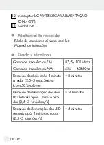 Предварительный просмотр 138 страницы Silvercrest SCR 1 A1 Operation And Safety Notes