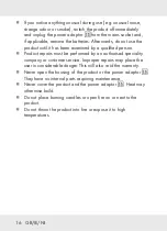 Preview for 16 page of Silvercrest SDABC 1 A2 Operation And Safety Notes