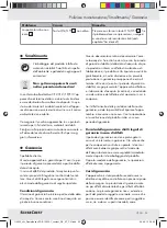 Preview for 35 page of Silvercrest SDB 1500 A1 Operation And Safety Notes