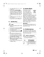 Предварительный просмотр 25 страницы Silvercrest SDBK 2400 E4 Operating Instructions Manual