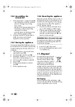 Preview for 20 page of Silvercrest SDG 800 B2 Operating Instructions Manual