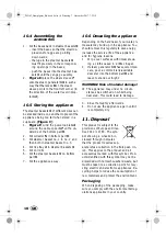 Preview for 20 page of Silvercrest SDG 950 C3 Operating Instructions Manual