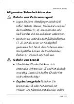 Preview for 13 page of Silvercrest SDI 3500 B1 Operating Instructions And Safety Instructions