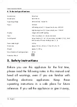 Preview for 38 page of Silvercrest SDI 3500 B1 Operating Instructions And Safety Instructions