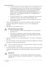 Preview for 52 page of Silvercrest SDI 3500 B1 Operating Instructions And Safety Instructions