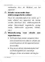 Preview for 110 page of Silvercrest SDI 3500 B1 Operating Instructions And Safety Instructions