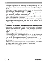 Preview for 8 page of Silvercrest SDM 1500 A1 Operating Instructions Manual