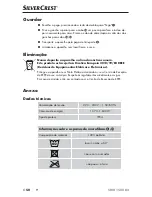 Предварительный просмотр 53 страницы Silvercrest SDM 1500 B2 Operating Instructions Manual