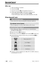 Предварительный просмотр 33 страницы Silvercrest SDM 1500 D2 Operating Instructions Manual