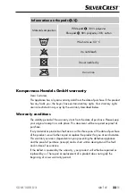 Предварительный просмотр 36 страницы Silvercrest SDM 1500 D2 Operating Instructions Manual