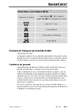 Предварительный просмотр 54 страницы Silvercrest SDM 1500 D2 Operating Instructions Manual