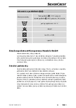 Предварительный просмотр 126 страницы Silvercrest SDM 1500 D2 Operating Instructions Manual