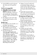 Preview for 10 page of Silvercrest SDM 1500 D3 Assembly, Operating And Safety Instructions