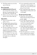 Preview for 21 page of Silvercrest SDM 1500 D3 Assembly, Operating And Safety Instructions