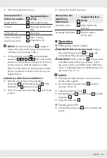 Preview for 23 page of Silvercrest SDM 1500 D3 Assembly, Operating And Safety Instructions