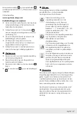 Preview for 47 page of Silvercrest SDM 1500 D3 Assembly, Operating And Safety Instructions