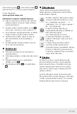 Preview for 69 page of Silvercrest SDM 1500 D3 Assembly, Operating And Safety Instructions