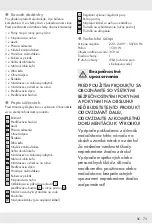 Preview for 73 page of Silvercrest SDM 1500 D3 Assembly, Operating And Safety Instructions