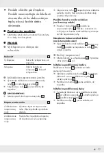 Preview for 77 page of Silvercrest SDM 1500 D3 Assembly, Operating And Safety Instructions