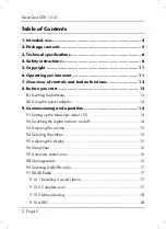 Preview for 4 page of Silvercrest SDR 1.5 A1 Operating Instructions And Safety Instructions