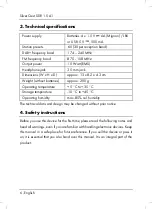 Preview for 8 page of Silvercrest SDR 1.5 A1 Operating Instructions And Safety Instructions