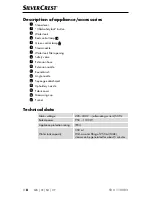 Предварительный просмотр 11 страницы Silvercrest SDR 1100 B2 Operating Instructions Manual