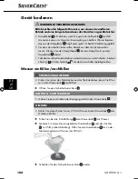 Предварительный просмотр 107 страницы Silvercrest SDR 900 A1 Operating Instructions Manual