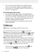 Preview for 16 page of Silvercrest SDRF 10 A1 Operation And Safety Notes