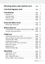 Preview for 5 page of Silvercrest SDRF 10 B1 Operation And Safety Notes