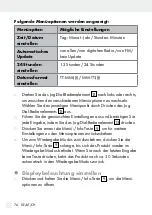 Preview for 76 page of Silvercrest SDRF 10 B1 Operation And Safety Notes