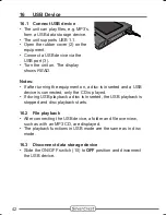 Preview for 42 page of Silvercrest SDV-702 User Manual