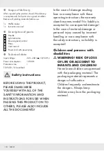 Preview for 17 page of Silvercrest SDW 1200 C1 Operation And Safety Notes