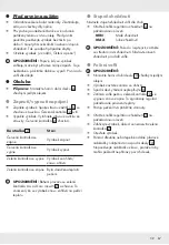 Preview for 66 page of Silvercrest SDW 1200 C1 Operation And Safety Notes