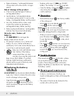 Preview for 7 page of Silvercrest SDWP 8.5 A1 Operation And Safety Notes