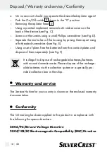 Preview for 18 page of Silvercrest SE 32 A1 Operation And Safety Notes