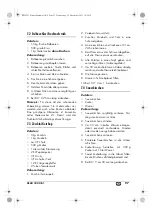 Preview for 99 page of Silvercrest SEAD 1800 B1 Operating Instructions Manual