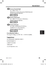 Предварительный просмотр 86 страницы Silvercrest SEAS 20 B1 Operating Instructions Manual