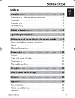 Preview for 3 page of Silvercrest SEAS 60 A1 Operating Instructions Manual