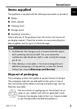 Preview for 6 page of Silvercrest SED 3.7 C2 Operating Instructions Manual