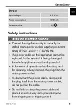 Preview for 8 page of Silvercrest SED 3.7 C2 Operating Instructions Manual