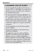 Preview for 11 page of Silvercrest SED 3.7 E2 Operating Instructions Manual