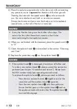 Preview for 15 page of Silvercrest SED 3.7 E2 Operating Instructions Manual