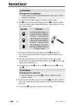 Предварительный просмотр 105 страницы Silvercrest SED 400 A1 Operating Instructions Manual