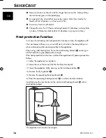 Предварительный просмотр 19 страницы Silvercrest SEF 2300 A1 Operating Instructions Manual