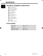 Preview for 7 page of Silvercrest SEF3 2000 A1 Operating Instructions Manual